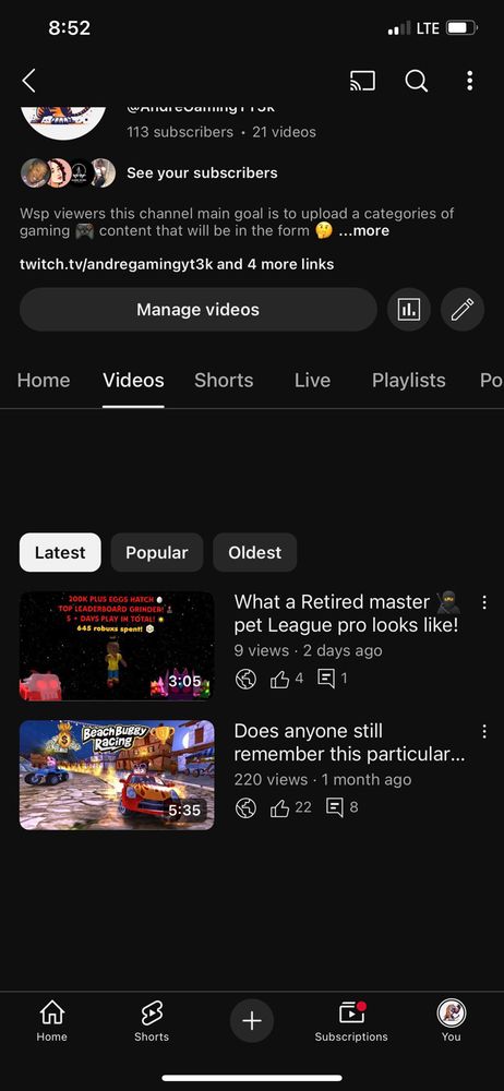 My new Roblox video 😎