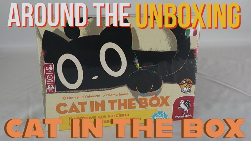 L'unboxing di Schrödinger??? CAT in the BOX! Around The Unboxing!