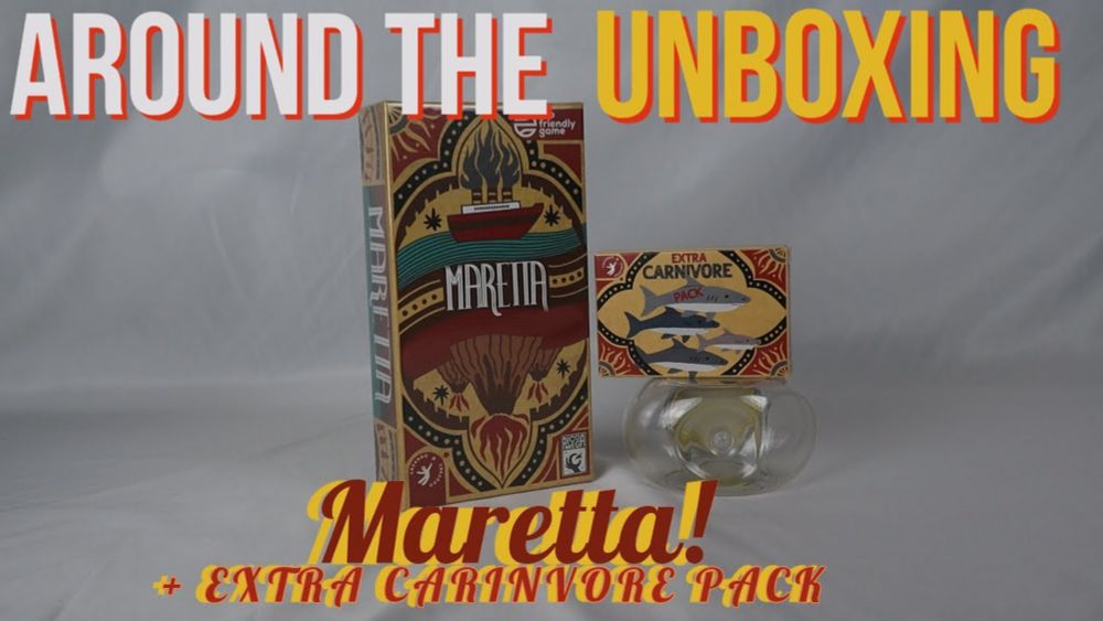 Maretta + Extra Carnivori un gioco Eco Friendly? Around The Unboxing!