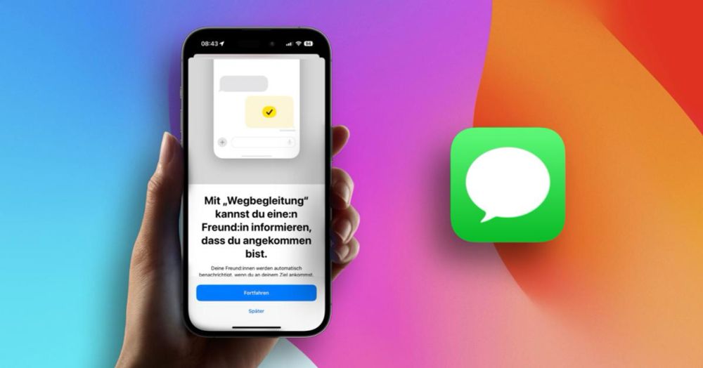 iMessage: So funktioniert die Wegbegleitung von iOS 17 | Mac Life