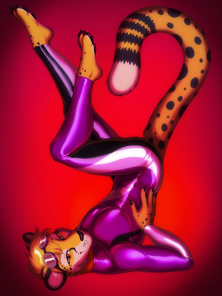 CheetahObscura's character posing