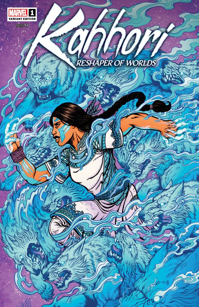Kahhori comic book cover by Maria Wolf Lopez