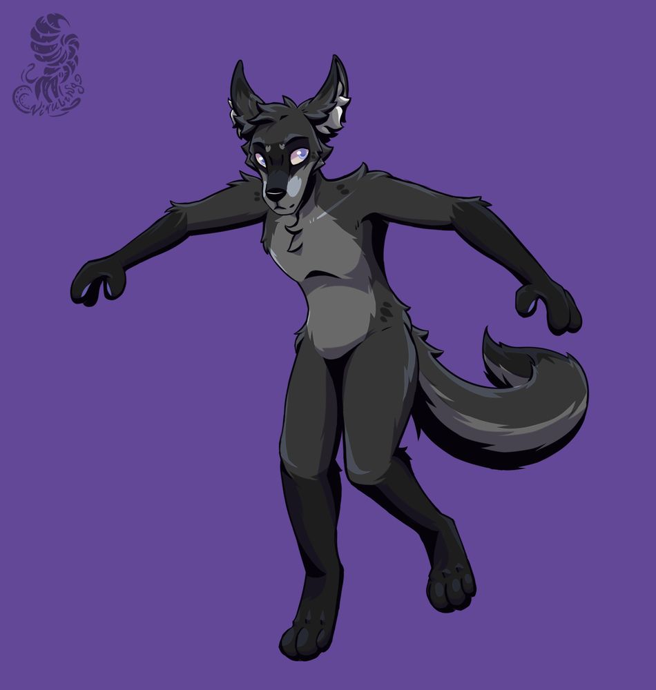 fox wolf furry antro