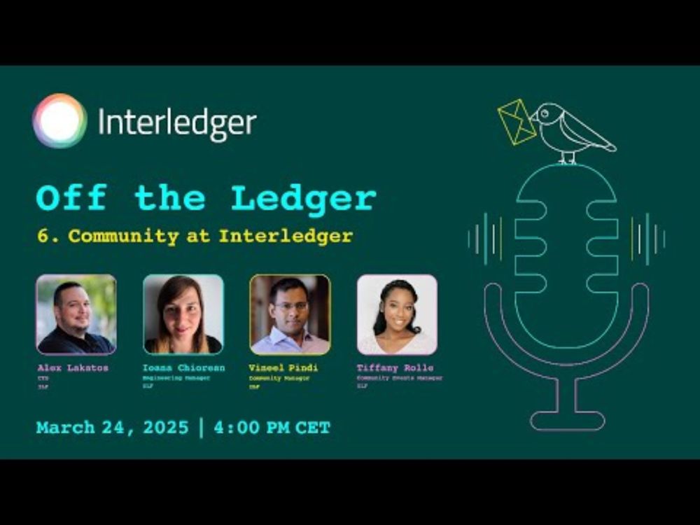 Off the Ledger - 6. Community at interledger