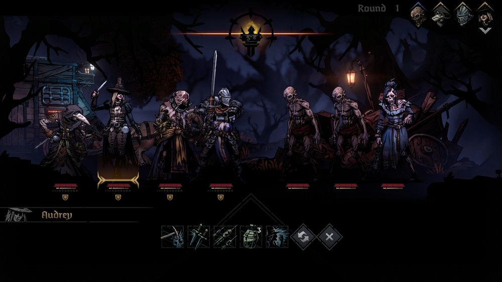 4 heroes face off against 4 zombies