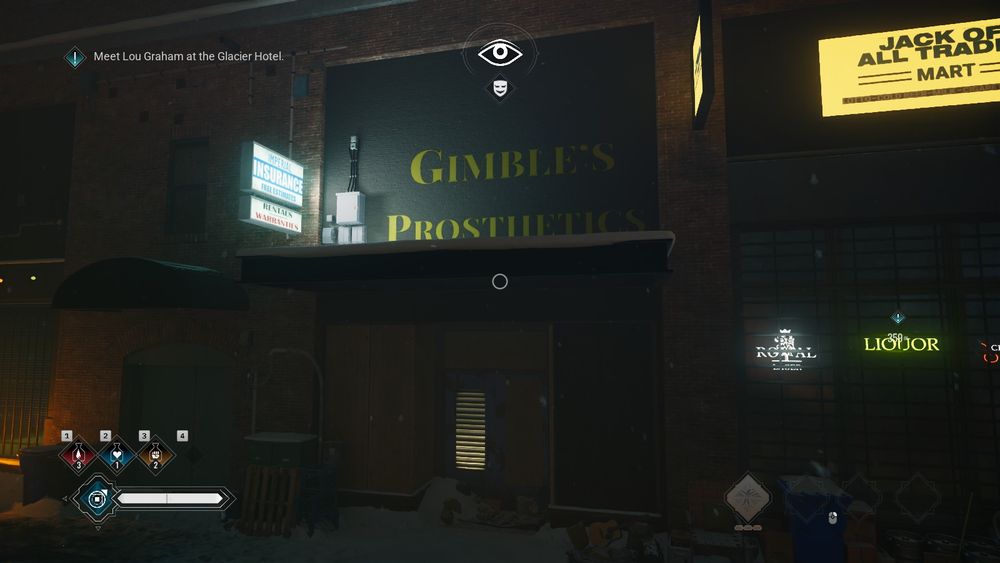 A boarded-up Gimble's Proesthetics in Seattle