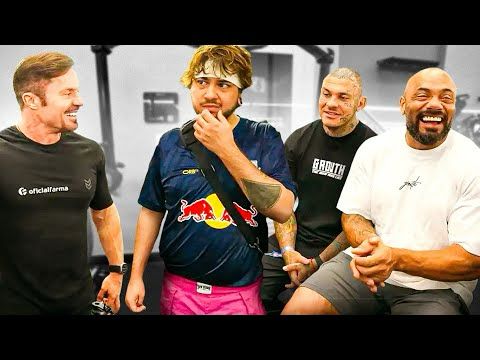 FIZ ACADEMIA PELA PRIMEIRA VEZ NA VIDA COM TOGURO, CARIANI E JÚLIO!