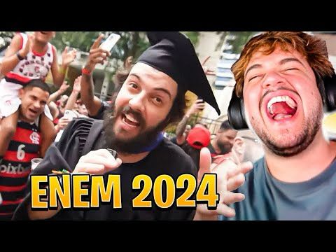 REPÓRTER DOIDÃO ENEM 2024 - React Diogo Defante