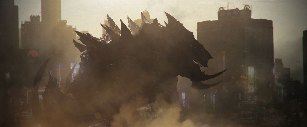 Kaiju from Pacific Rim. Heart beating loudly 