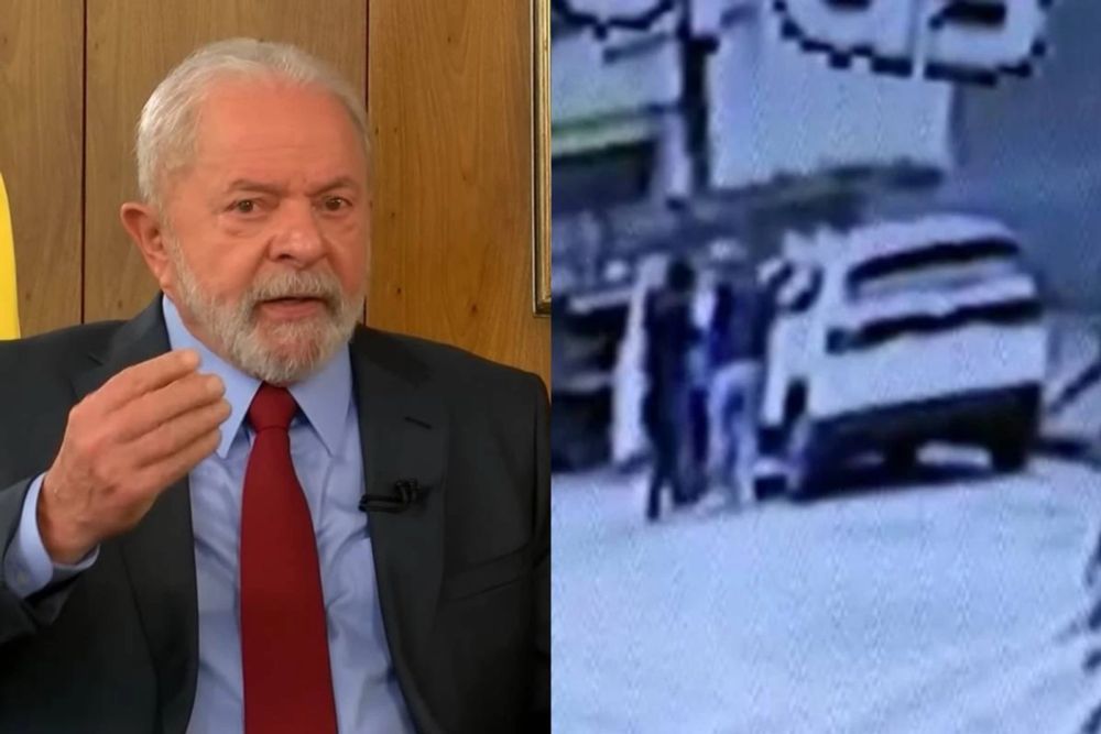 Bandidos armados roubam carro da segurança pessoal do presidente Lula e ameaçam agente