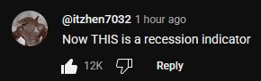 Now THIS is a recession indicator