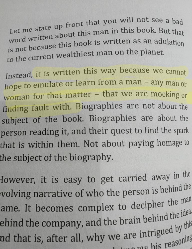 JR Macgregor, Jeff Bezos. "It is written this way because we cannot hope to ... Learn from a man - any man or woman for that matter - that we are mocking or finding fault with."