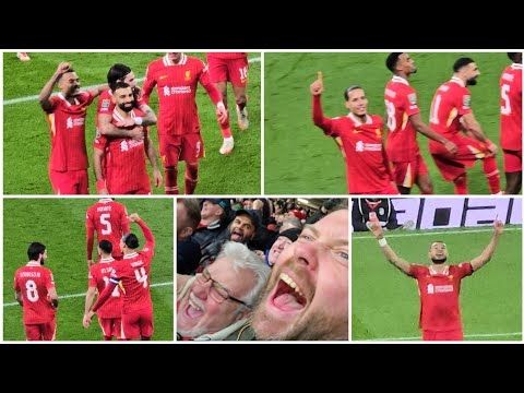 GAKPO, SALAH, SZOBO AND VAN DIJK ALL SCORE! LIVERPOOL 4-0 SPURS SEMI FINAL VLOG
