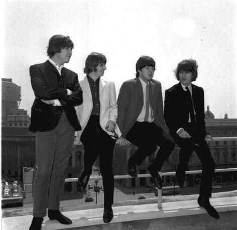 The #Beatles in Milan, Italy, June 1965