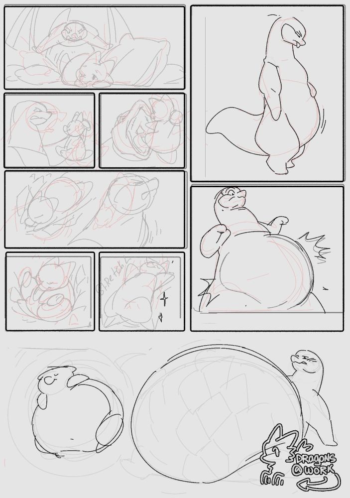 Peirce had found a trespasser in his room and tried to punish him by devouring him. The little visitor however can change size at will and gives Peirce a hard time