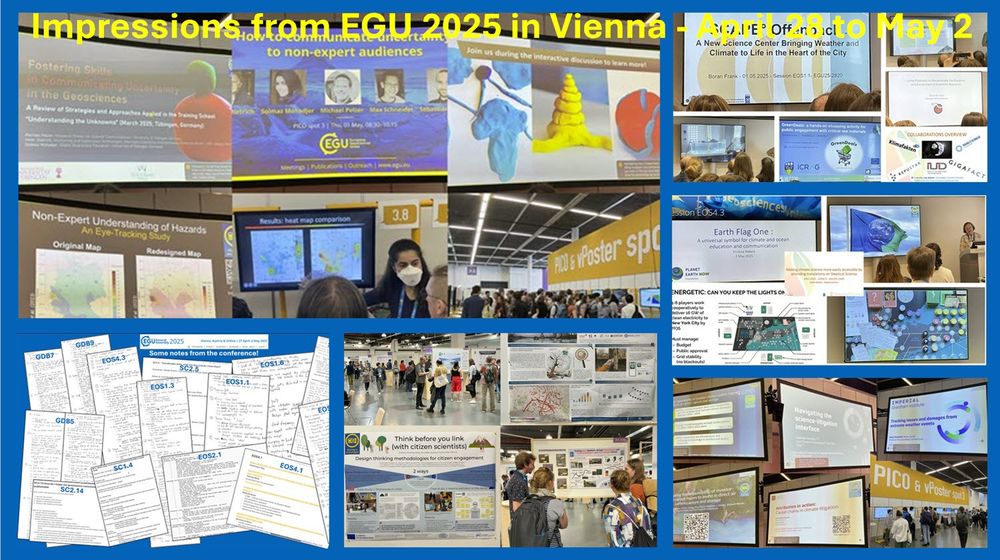 Compilation of impressions from this year's General Assembly of the European Geosciences Union in Vienna.