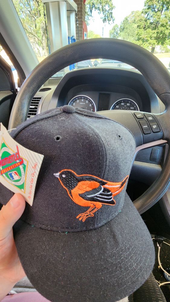 Vintage new era ornitho Orioles hat