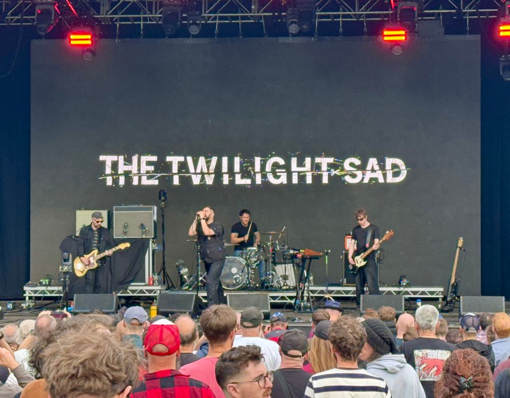 The Twilight Sad onstage at South Facing 2025