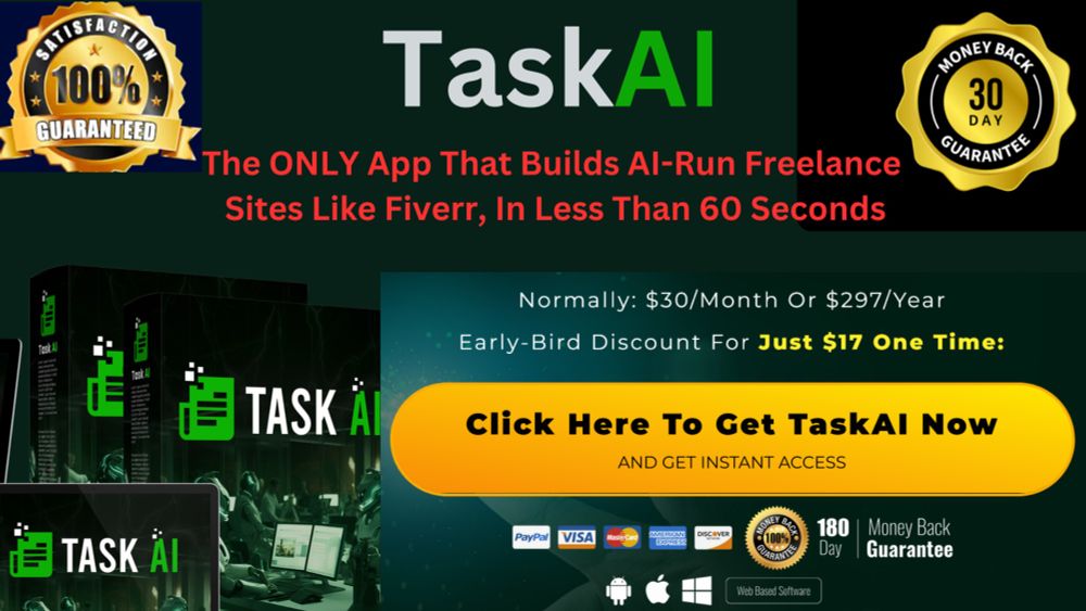 TaskAI Review - Get Paid $1,000s For Your per AI Services.