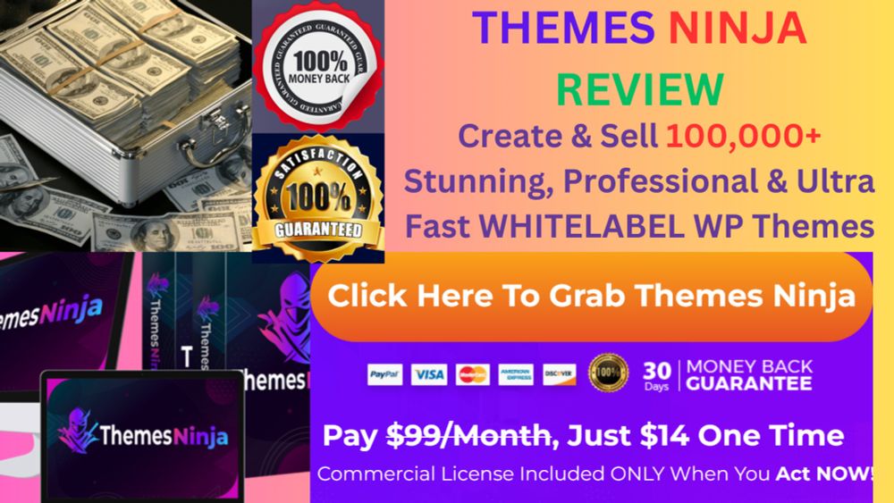 Themes Ninja Review - Create & sell 100,000+ Whitelabel Themes