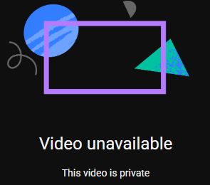 Youtube: Video unavailable