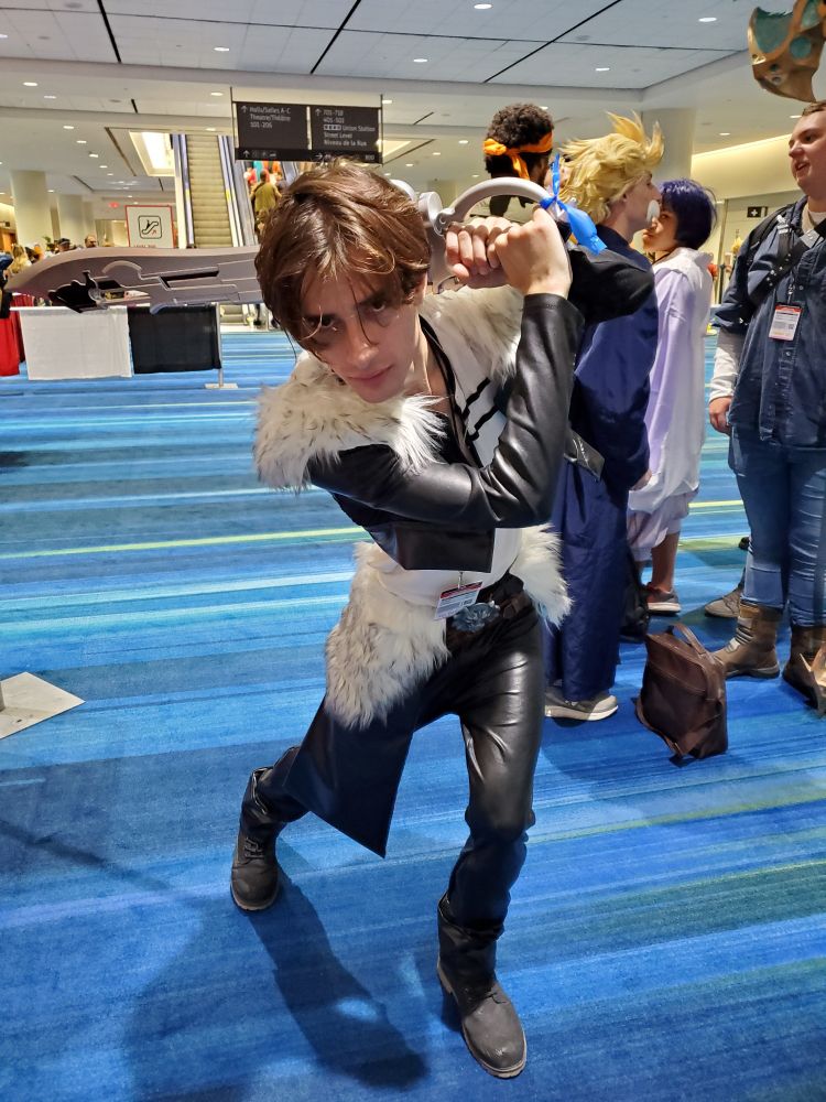 Squall from Final Fantasy 8