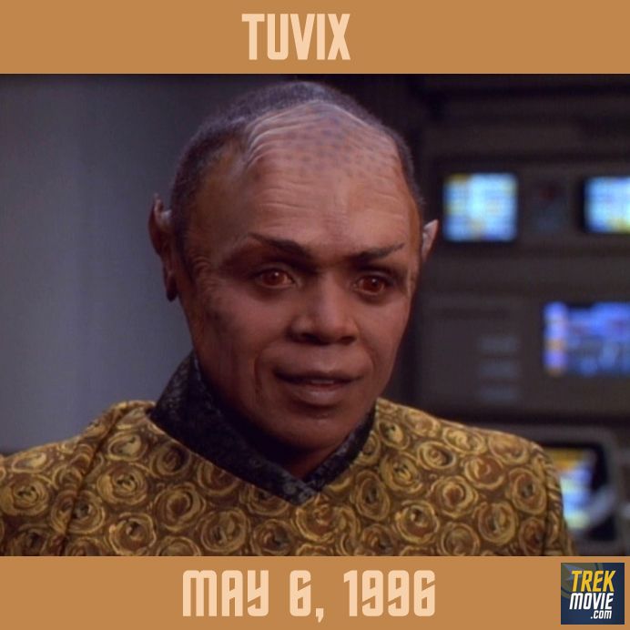 Tuvix from the Star Trek: Voyager episode "Tuvix" with the premiere date: May 6, 1996
