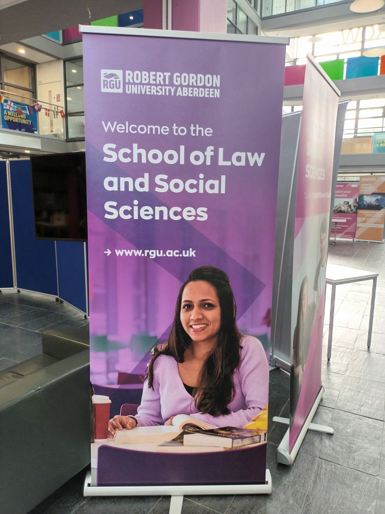 Banner poster adverting our (very excellent) School.
