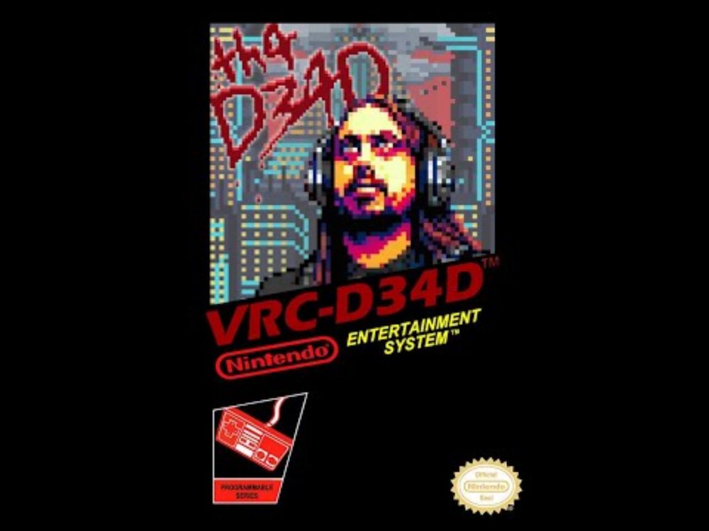 VRC-D34D (Famicom/NES Neuro DnB) #famicom #chiptune #famistudio #dnb #demoscene