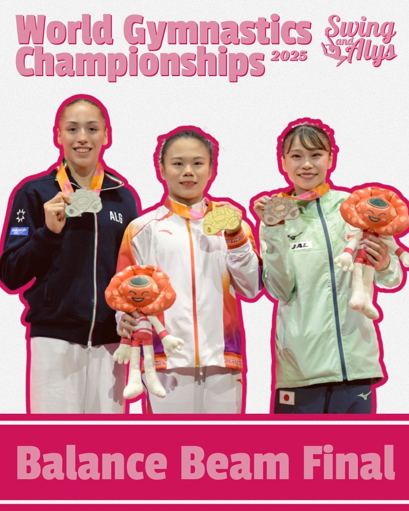 world balance beam medalists