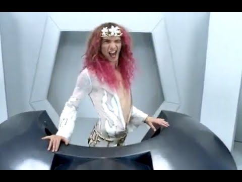 Singer of the band the darkness from the music video I believe in a thing called love