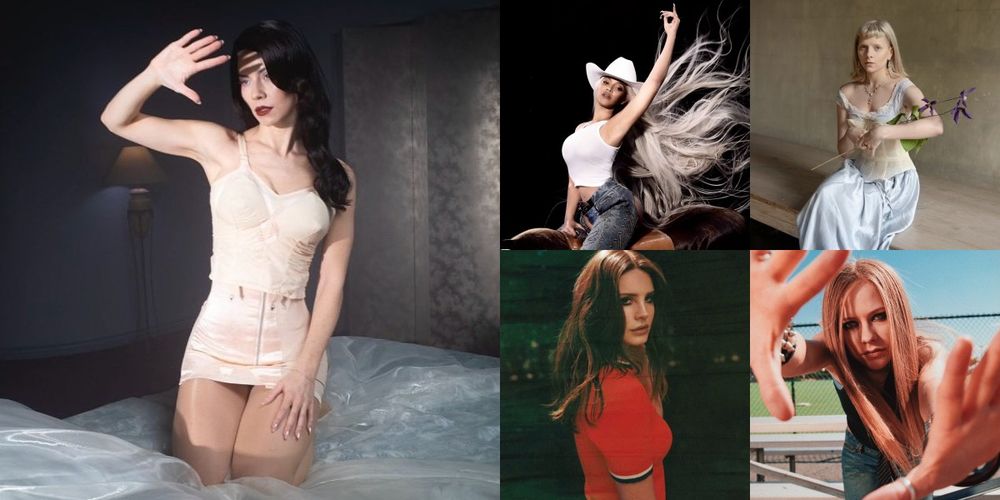 Marina Beyoncé Lana Del Rey Aurora Avril Lavigne