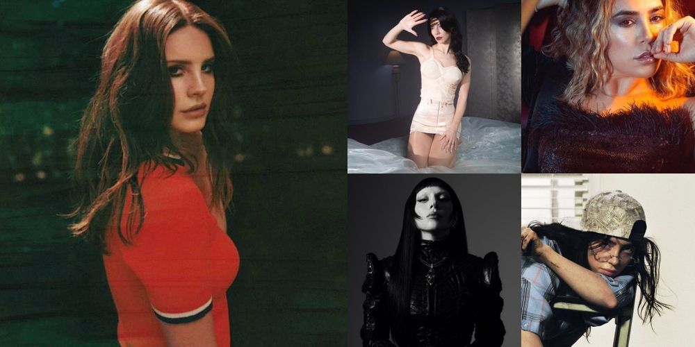 Lana Del Rey Marina Lady Gaga Naiara Azevedo Billie Eilish