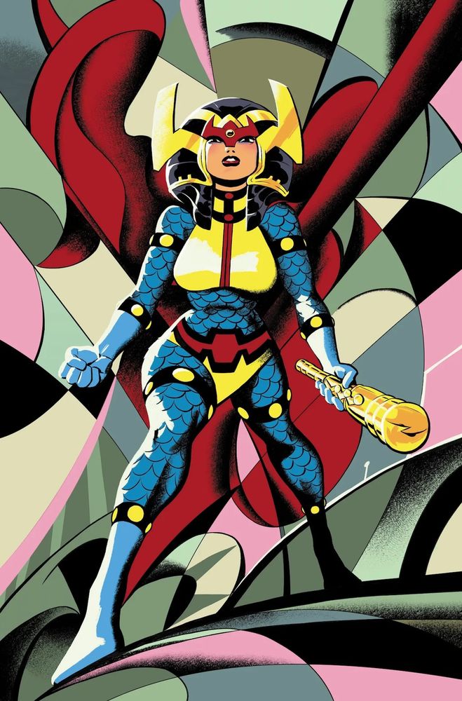 Big Barda! The New Gods 8 variant cover