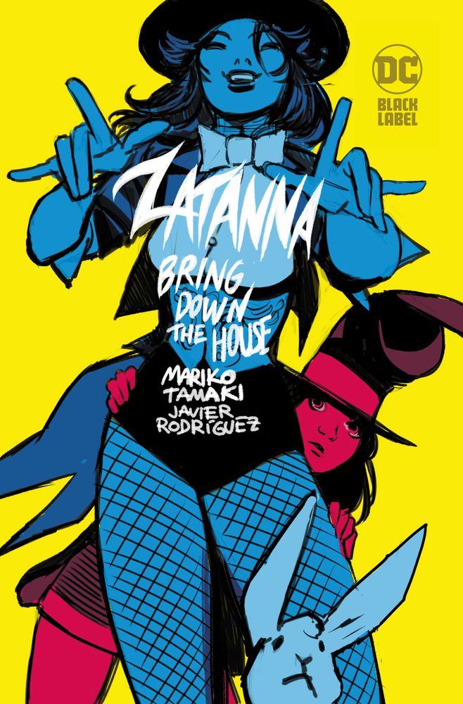 A layout for Zatanna Bring Down the House cover by Mariko Tamaki and Javier Rodríguez