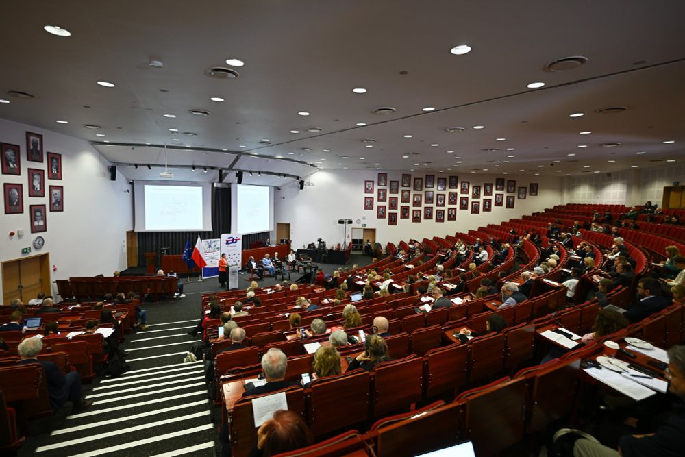 Zdjęcie z  konferencji "W kierunku unijnego planu działania dla chorób rzadkich: plany krajowe i współpraca Europejska".
