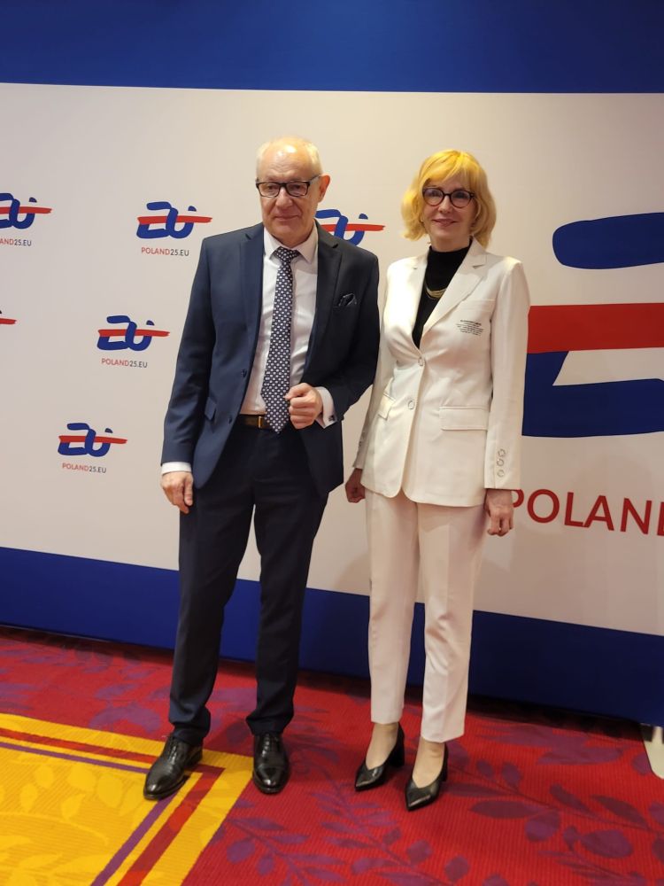 Zdjęcie z konferencji "Postęp w realizacji SDG 3.3 i pozostałe wyzwania w celu wsparcia p.cz. UE/EOG (MS) w przyspieszeniu postępów w osiąganiu (ECDC)".