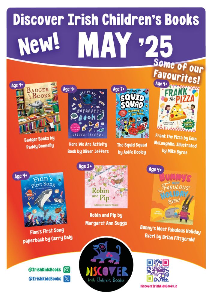 Book covers - May new titles for age 3/4+
