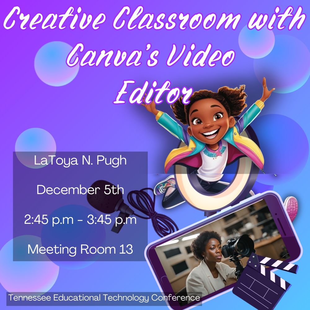 Image of a post about a PD session. An animated image of a girl excited. 