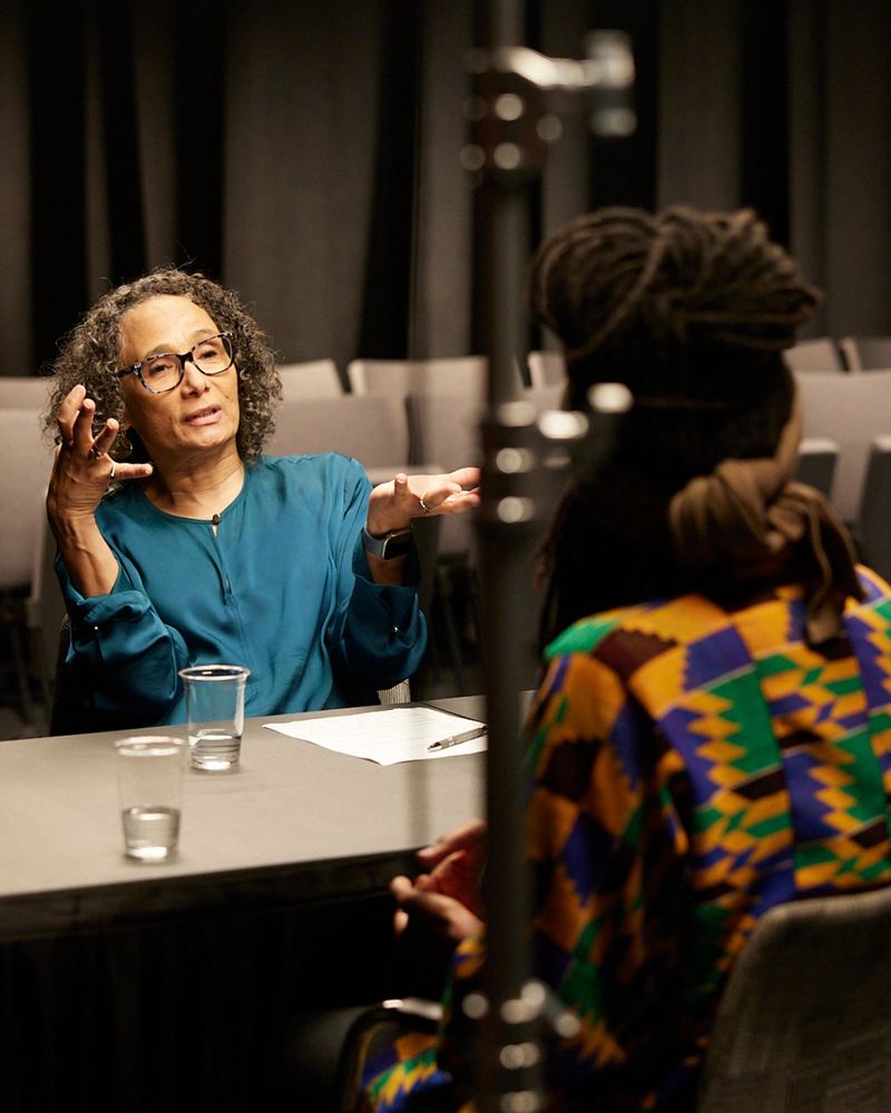 Tricia Rose (author, scholar) and akua naru (poet, hip hop artist, producer), talk about Black art, joy, dignity and resilience as part of Rose’s 2025 project, Way Outta No Way, a dynamic website that shows how racism works, and demonstrates the power of Black life and culture to originate rich modes of human resistance and resilience.