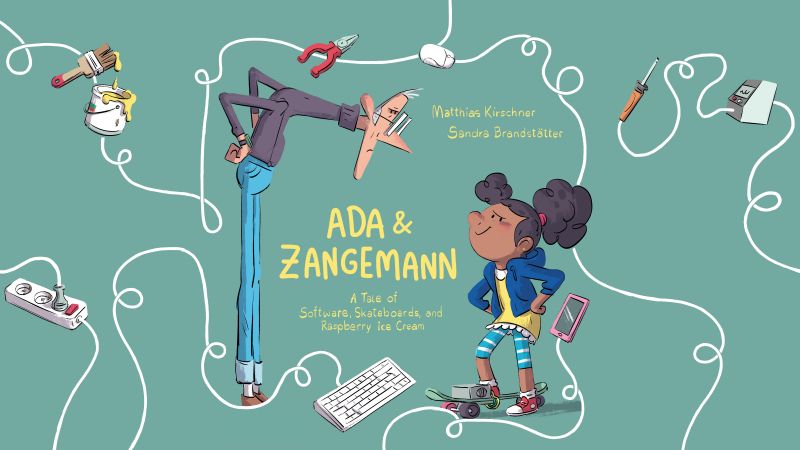 Cover of the book and the animated movie 'Ada & Zangemann'