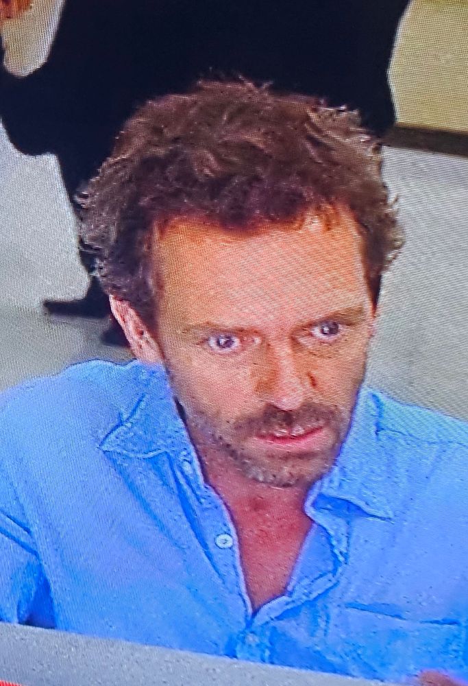 Disheveled Dr House