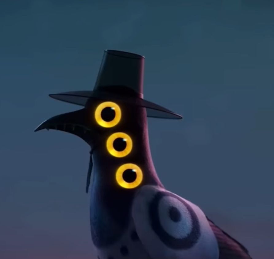 Sussy the magpie from Kpop demon hunters