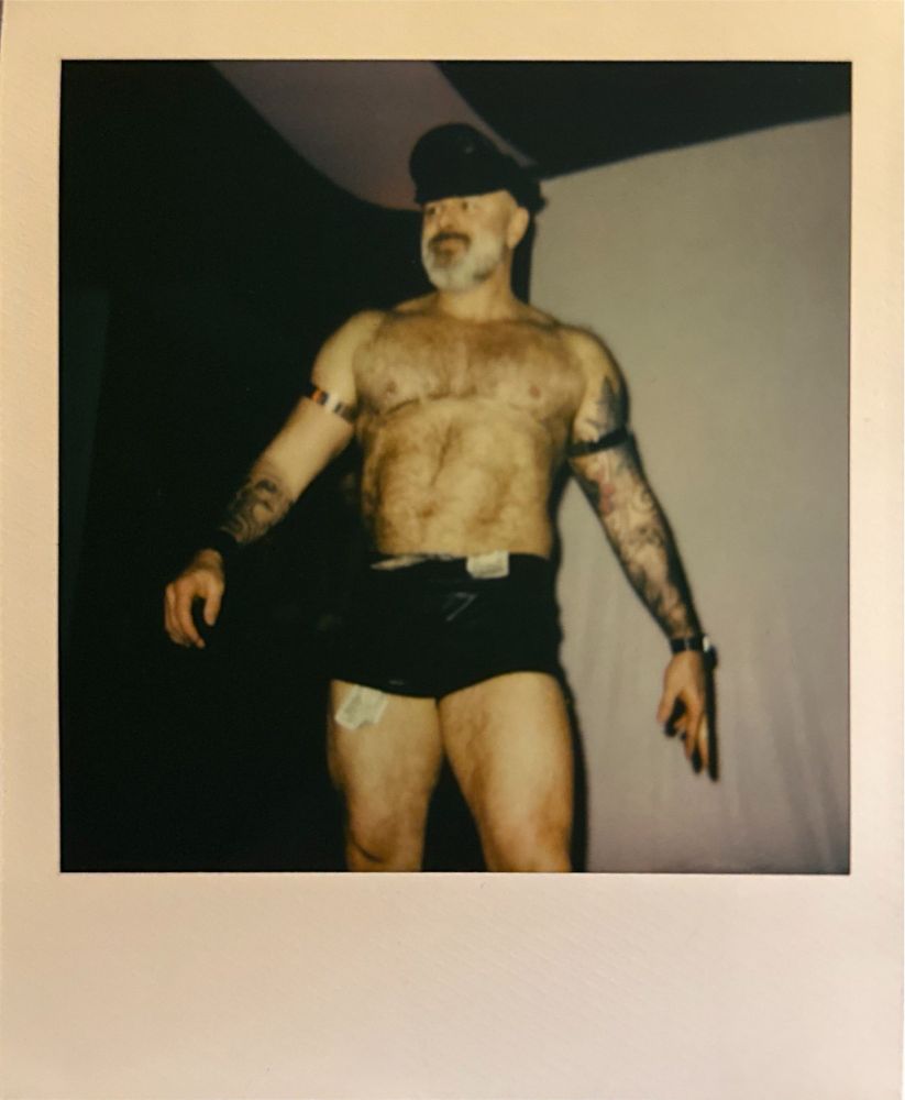 Daddy dancer on stage at DaddyBone 