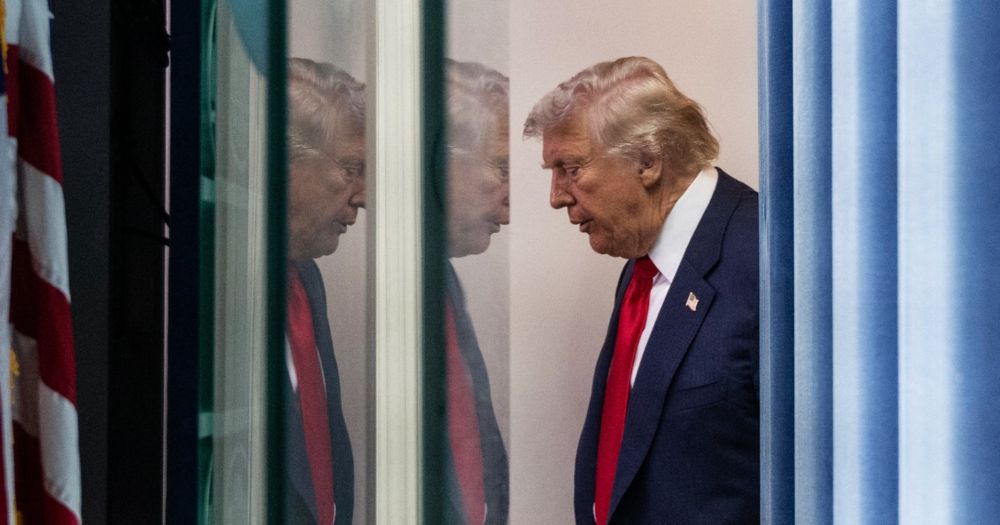 The Trump administration claimed the U.S. economy would fall to pieces if the president’s widely unpopular tariff policy isn’t upheld.