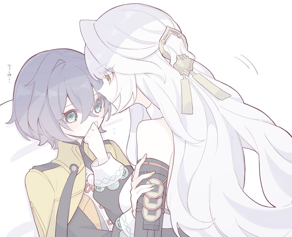 girls kissing :3