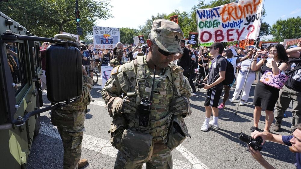 West Virginia is sending 300 to 400 members of its National Guard to the nation’s capital to assist in the Trump administration’s takeover of the city’s police department.