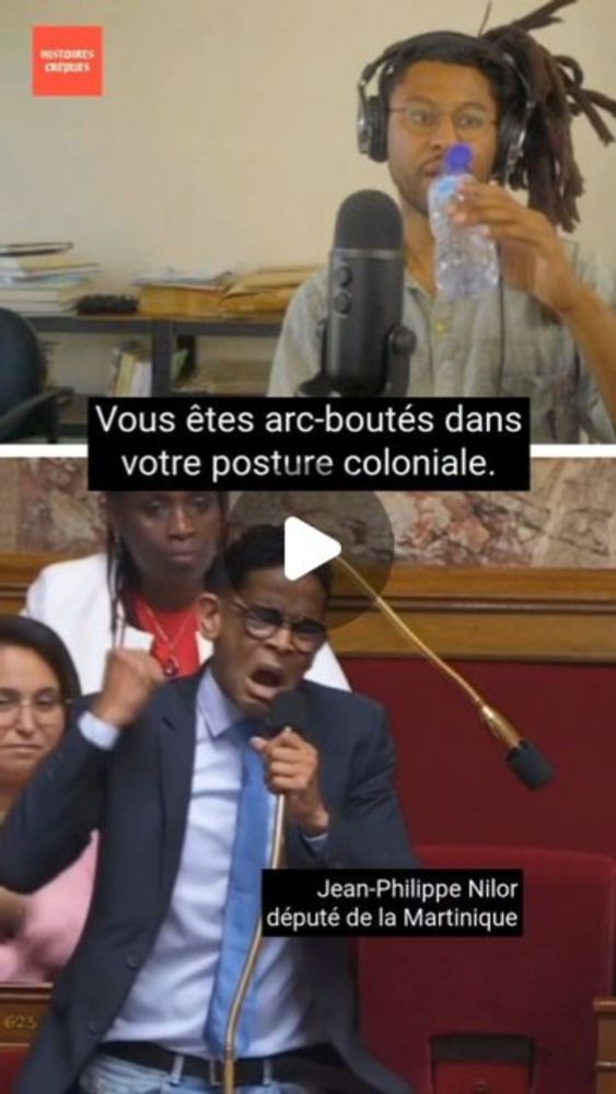 Histoires Crépues on Instagram: "Le 13 mai 2024, "Vous êtes arc-bouté dans une posture coloniale" lance le député @jeanphilippe.nilor à @gerald_darmanin avant le vote sur le corps électoral en #kanak...