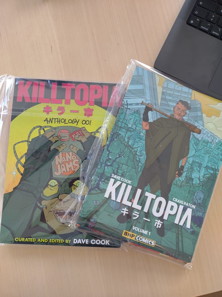 Killtopia comics I just received 