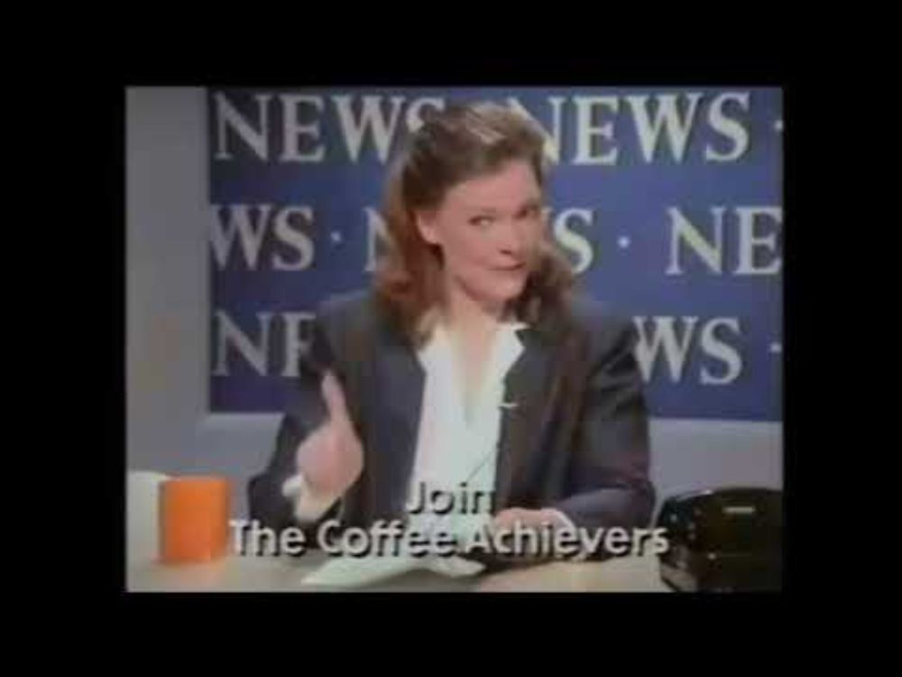 Retro Commercial Coffee Commercial "Coffee Achievers" (1983)